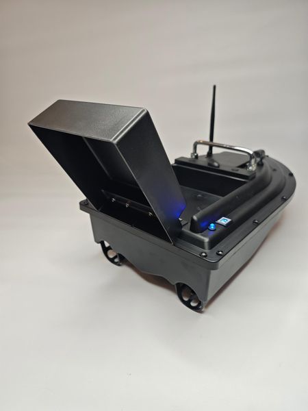 Карповый кораблик для прикорма Flytec D16 с GPS 16 точек 5200mAh однобоксовый Черный 118596639 фото