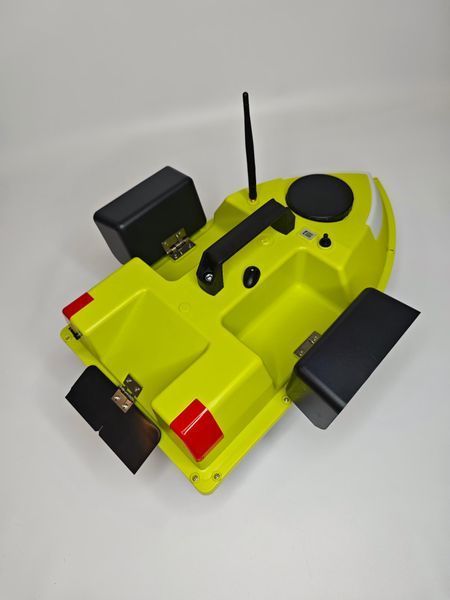 Кораблик короповий для підгодовування GPS-99 точок 600м D20 LED 12000mAh жовтий 107288848 фото
