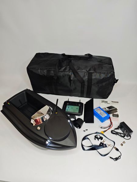 Кораблик карповый для прикорма Flytec V030-12v 20a с GPS 180 точек 800м. 107019094 фото