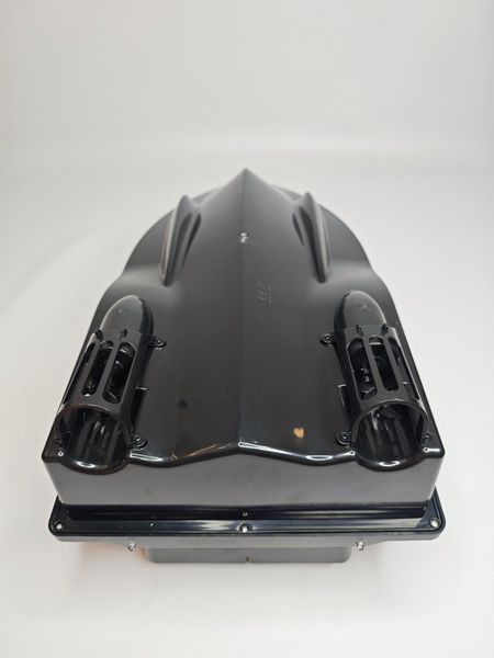 Короповий кораблик для прикорму Flytec v050 36000mAh однобоксовий чорний 118596745 фото