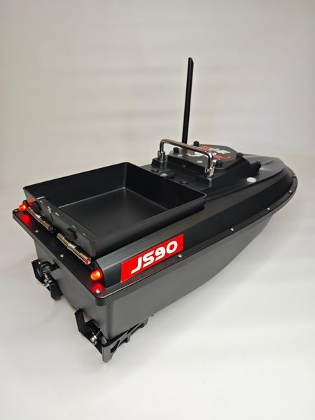 Карповий кораблик для рибалки JS90 з GPS на 99 точок 20000mAh чорний 1151025711 фото