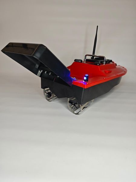 Карповий кораблик для рибалки ST70-30 з GPS на 40 точок 20000mAh Червоний 121209981 фото