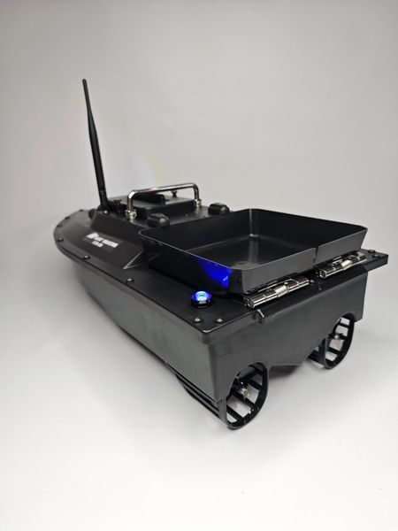 Карповий кораблик для рибалки ST70-30 з GPS на 40 точок 15000mAh чорний 107019097 фото
