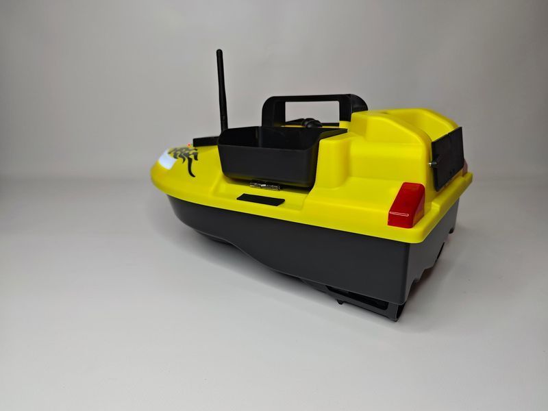 Кораблик короповий для прикорму Flytec V020 GPS 40 точок 5200mAh жовтий 107214327 фото