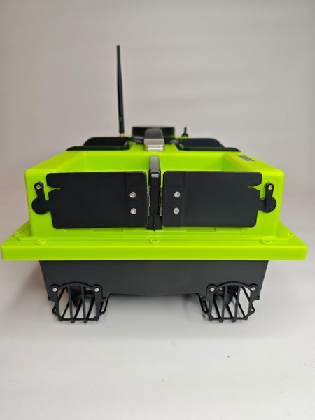 Кораблик короповий для підгодовування GPS-99 точок 500м D19 LED 18000mAh Світло зелений 122572704 фото