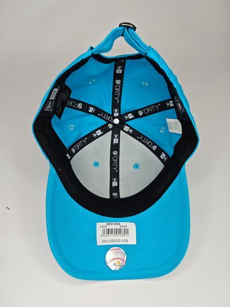 Бейсболка New Era Cap LA 940 Los Angeles Dodgers унісекс, бірюзового (блакитного) кольору, NEWERA LA 9FORTY LOSDOD VCB. 108151550 фото