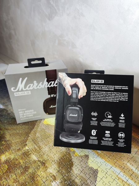 Наушники Marshall Major IV Black Bluetooth 107019151 фото
