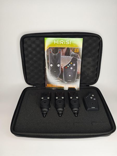 Набор электронных сигнализаторов поклевки HIRISI TG-S6-3+1 115011497 фото